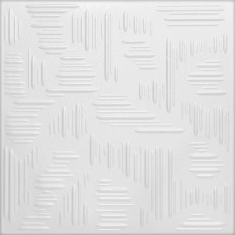 White 0: Decorative Ceiling & Wall Panels - 2m2 (21.52 sqft) - 8 Panels