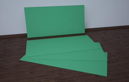 Unterlage XPS 6mm - Wärmedämmung für Laminat- und Holzböden - 5-30m2 - Hohe Qualität