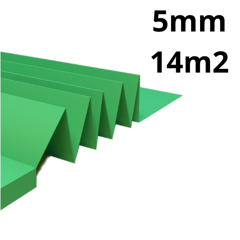 Unterlage Quick XPS 5mm - Wärmedämmung - Laminat-/Holzböden - 7-28m2 - Hohe Qualität