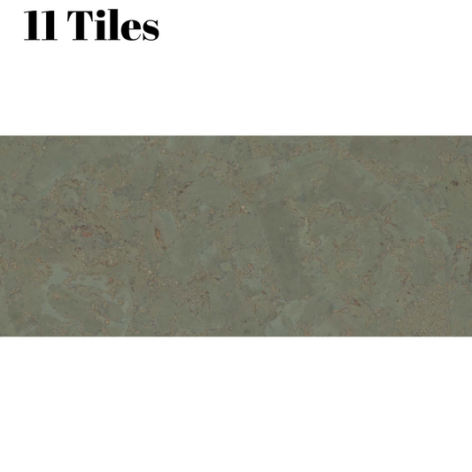 Dekorative Kork-Wandfliesen Master - Avocado - 1 Pack - 2.97m2