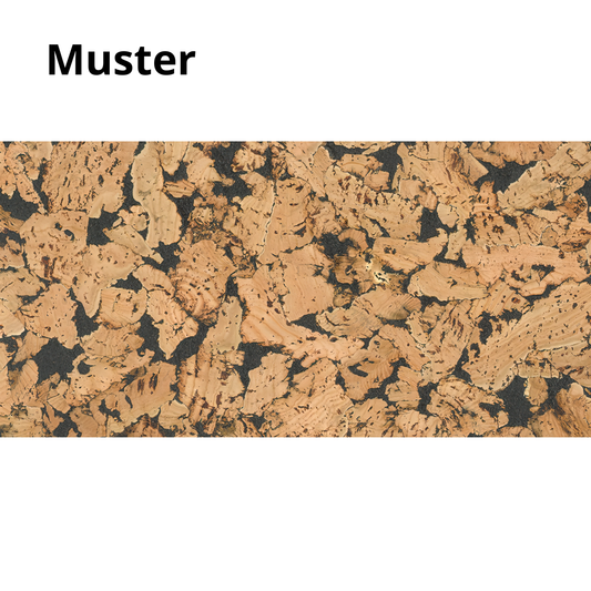 Dekorative Kork-Wandfliesen - Schwarz - Muster - 1 Streifen