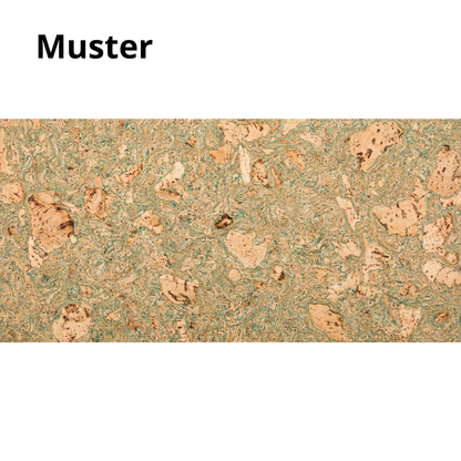 Dekorative Kork-Wandfliesen - Grün - Muster - 1 Streifen