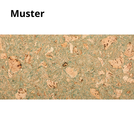 Dekorative Kork-Wandfliesen - Grün - Muster - 1 Streifen