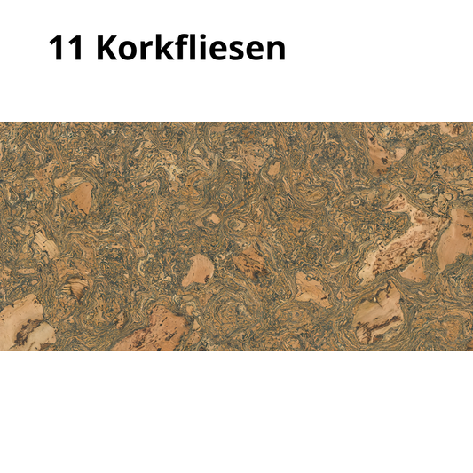 Dekorative Kork Wandfliesen - Grau - 1 Packung - 1.98m2