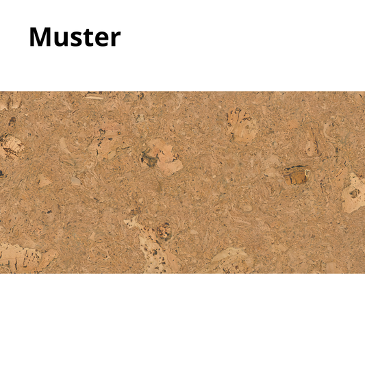 Dekorative Kork-Wandfliesen - Natural 1 - Muster - 1 Streifen
