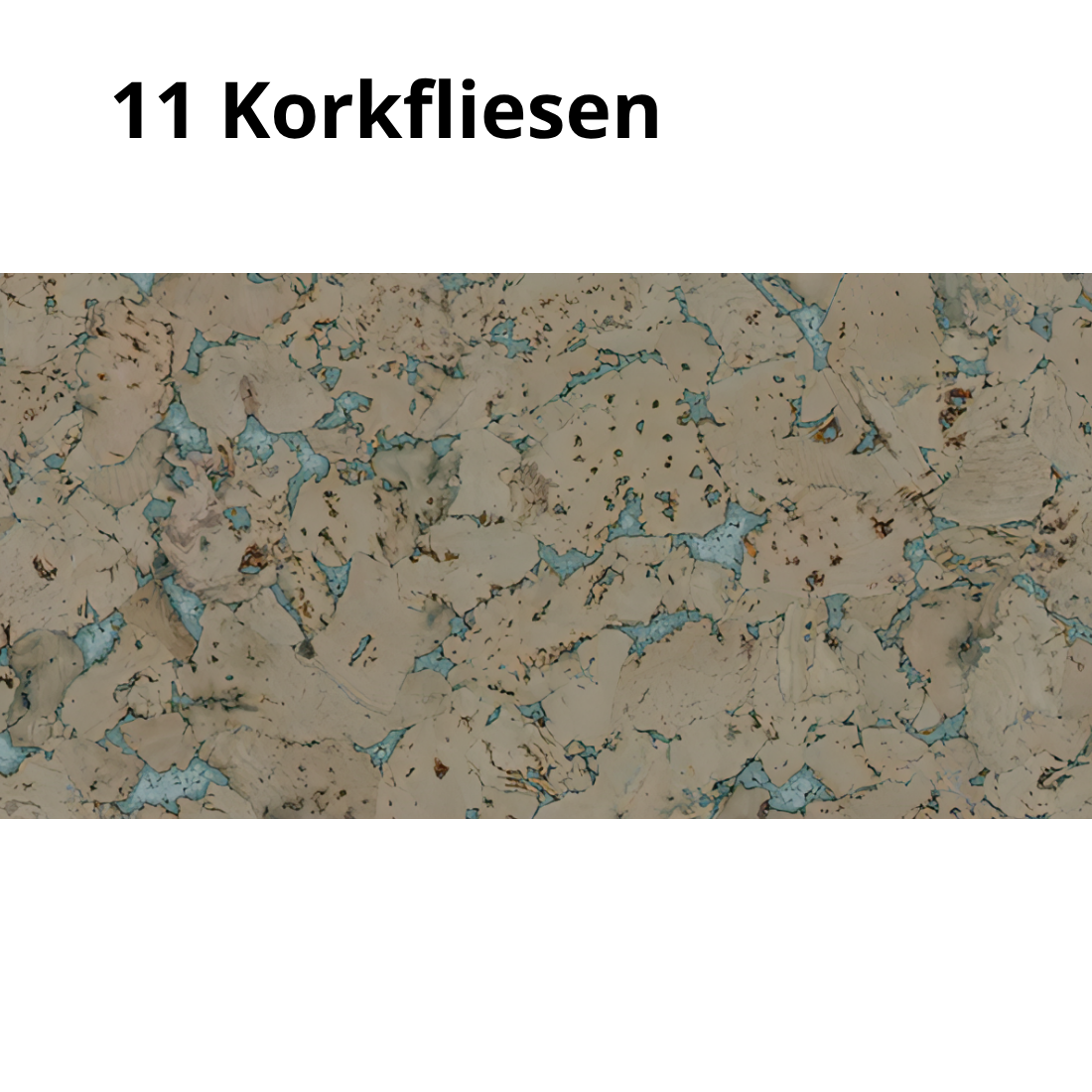 Dekorative Kork Wandfliesen - Superior- 1 Packung - 1.98m2