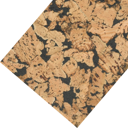 Dekorative Kork-Wandfliesen - Schwarz - 1 Fliese - 0.18m2