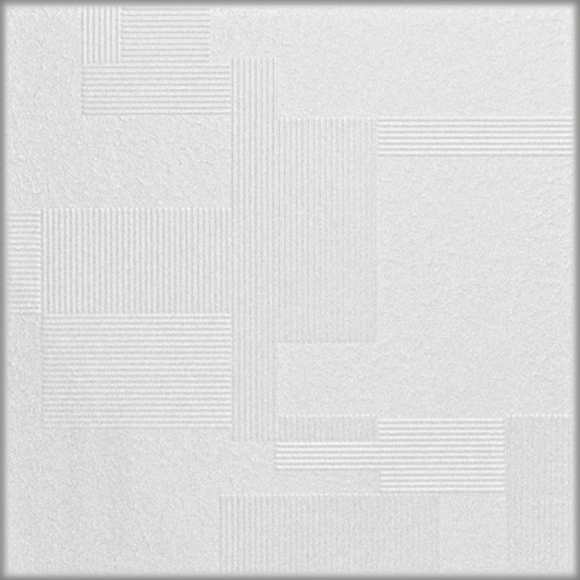White 9: Decorative Ceiling & Wall Panels - 2m2 (21.52 sqft) - 8 Panels