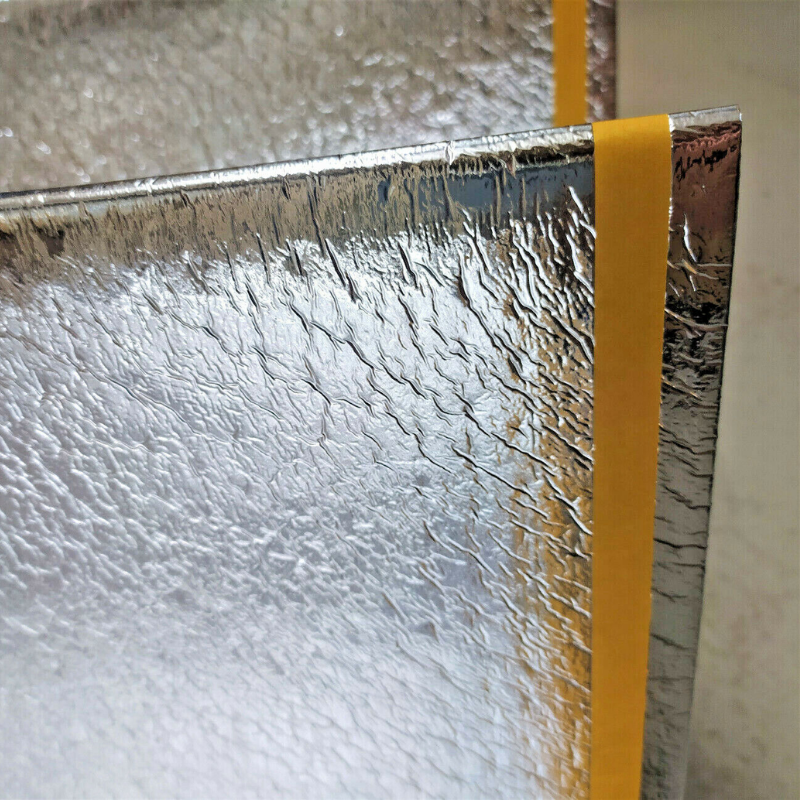 XPS Unterlage 3mm mit Aluminium-Membran - Wärmedämmung für Laminat- und Holzböden - 12 - 48m2